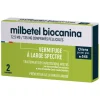 Milbetel 12,5 mg/125 mg vermifuge chien Biocanina – 2 comprimés