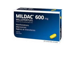 Mildac 600 mg – 20 comprimés
