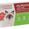Milprazikan 16 mg / 40 mg comprimé pelliculé pour chats Clément Thékan - boite de 2 comprimés