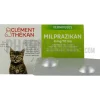 Milprazikan 4 mg / 10 mg comprimé pelliculé pour petits chats Clément Thékan - boite de 2 comprimés