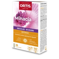 Minacia Regular Estomac Ortis - boîte de 36 comprimés