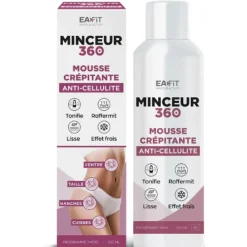 Minceur 360 mousse crépitante anti-cellulite EaFit - flacon de 100ml