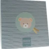 Mini doudou ours bleu Doudou et compagnie - boîte avec doudou de 20 cm