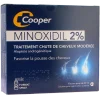 Minoxidil 2 % chute de cheveux Cooper – 3 sprays de 60 ml