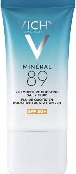 Minéral 89 Fluide quotidien Boost d'hydratation SPF50+ Vichy - tube de 50 ml