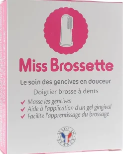 Miss Brossette Doigtier Brosse à Dents Machouyou - boîte de 1 brossette