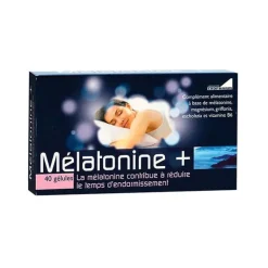 Mélatonine+ Exopharm - boite de 40 gélules