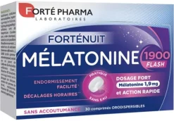 Mélatonine 1900 flash Forté Pharma – 30 comprimés
