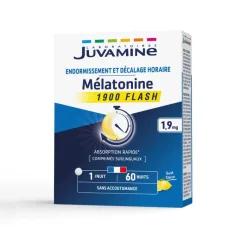 Mélatonine 1900 Flash Juvamine – 60 comprimés