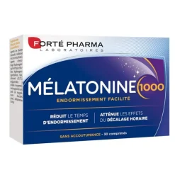Mélatonine 1000 Forté pharma - boîte de 30 comprimés