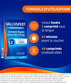 Mélatonine 1,9mg Valdispert