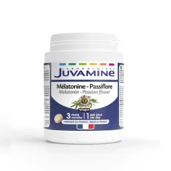 Mélatonine passiflore Juvamine Sommeil