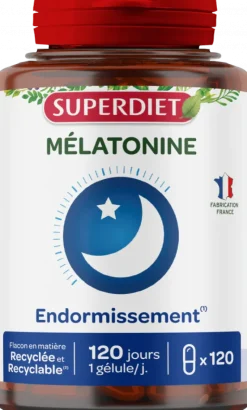 Mélatonine Super Diet - boite de 120 gélules