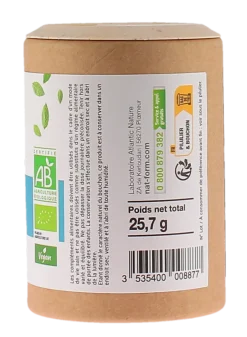 Mélisse bio Sommeil Nat&Form - pot de 90 gélules