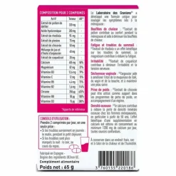Ménopause 6en1 sans hormones Granions - boite de 60 comprimés