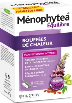 Ménophytéa Équilibre Bouffées de chaleur – 120 gélules
