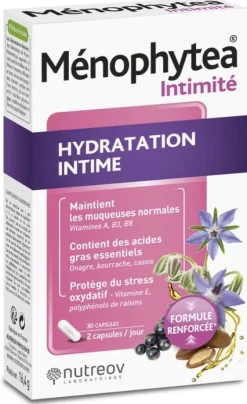 Ménophytea hydratation intime Nutreov - boîte de 30 capsules
