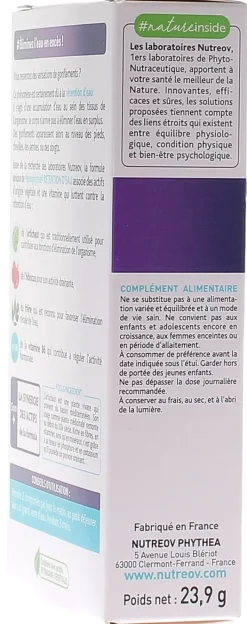 Ménophytea silhouette rétention d'eau Nutreov - boite de 30 comprimés