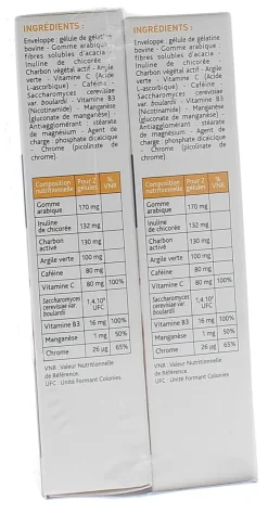 Ménophytea silhouette ventre plat - lot de 2 boites de 30 gélules