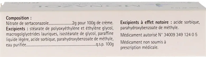 Monazol crème 2%