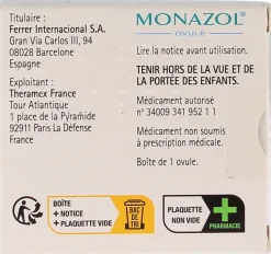Monazol ovule – 1 ovule