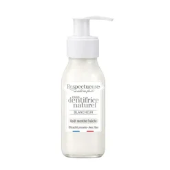 Mon dentifrice naturel blancheur Respectueuse - flacon-pompe de 80ml