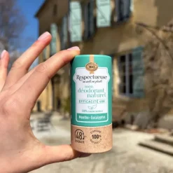 Mon déodorant naturel eucalyptus Respectueuse - stick de 50g