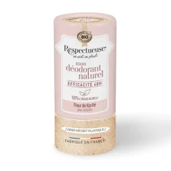 Mon déodorant naturel fleur de karité bio Respectueuse - stick de 50g