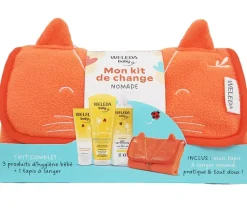 Mon kit de change nomade Weleda - 3 produits + 1 tapis à langer