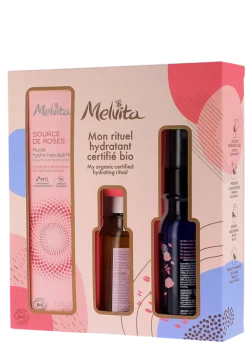 Mon rituel hydratant certifié BIO Melvita - coffret de 3 produits