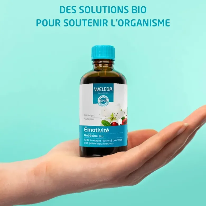 Émotivité Aubépine Bio Weleda - flacon de 100ml