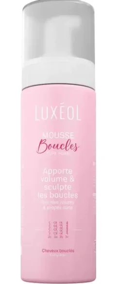 Mousse boucles Luxéol - flacon-pompe de 200ml