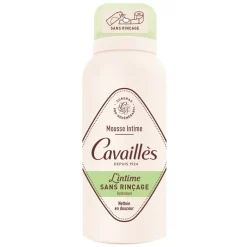 Mousse intime sans rinçage hydratant Cavaillès - flacon de 100ml
