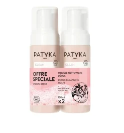 Mousse nettoyante détox bio Clean Patyka