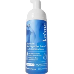 Mousse nettoyante 2-en-1 Krème