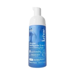 Mousse nettoyante 2-en-1 Krème