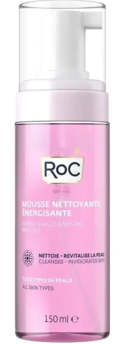 Mousse nettoyante énergisante RoC - flacon-pompe de 150ml