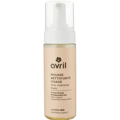 Mousse nettoyante visage bio Avril - flacon-pompe de 150 ml