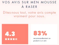 Mousse à raser Avène men - flacon de 200 ml