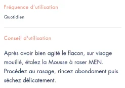 Mousse à raser Avène men - flacon de 200 ml