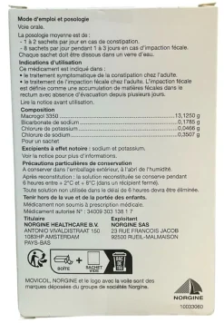 Movicol poudre pour solution buvable en sachet-dose