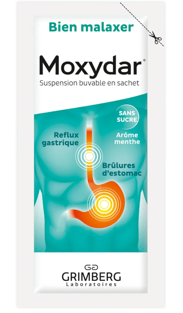 Moxydar suspension buvable en sachet Grimberg – 16 sachets