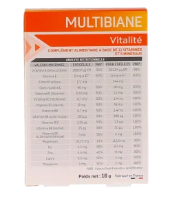 Multibiane vitalité Pileje - boîte de 30 gélules