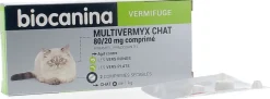 Multivermyx chat Biocanina – 2 comprimés sécables