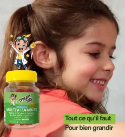 Multivitamines enfants sans sucres Mium Lab - pot de 30 gummies