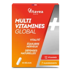 Multi vitamines global Vitavea - boîte de 45 gélules