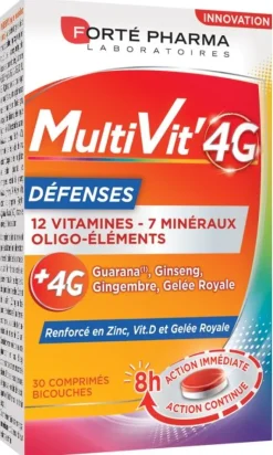 MultiVit' 4G Défenses Forté Pharma
