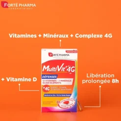 MultiVit' 4G Défenses Forté Pharma