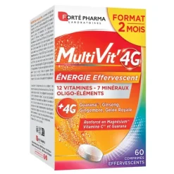 MultiVit 4G Énergie effervescent Forté Pharma