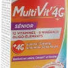 MultiVit' 4G Sénior Forté Pharma - boîte de 30 comprimés bicouches